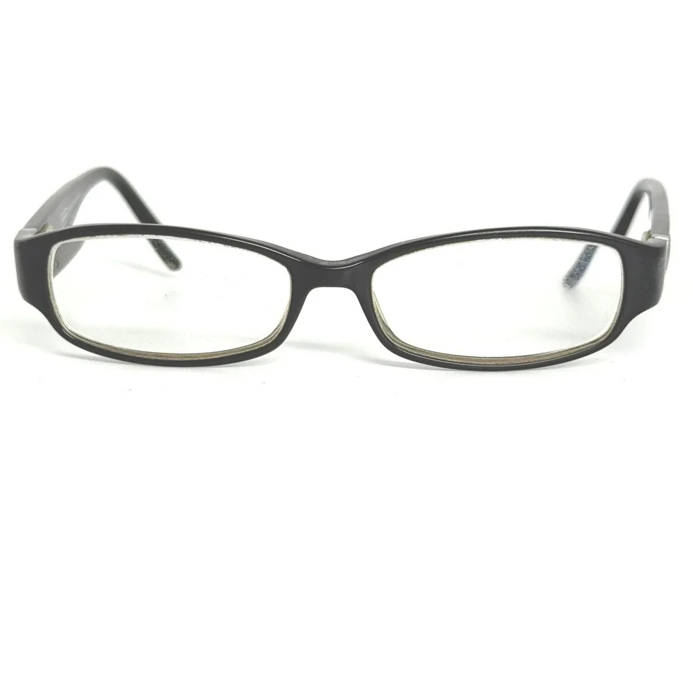 Coach Bernice 844 Black Eyeglasses Frames Signature C‎ Pattern Arms 135mm 22132